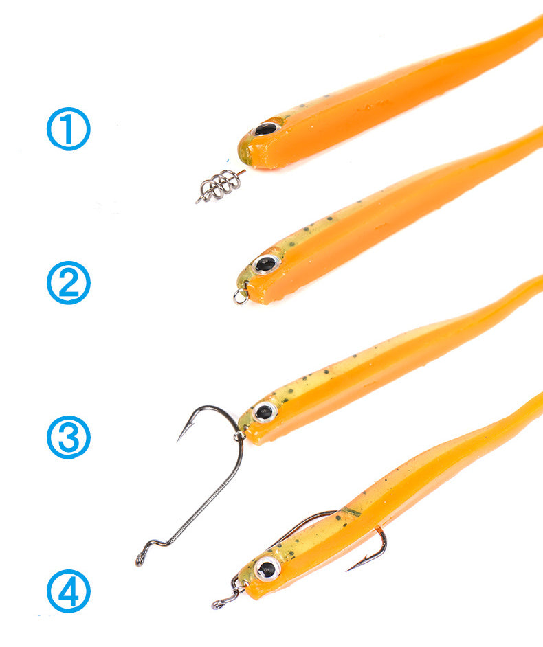 Soft Lure Spring Fishing Screw