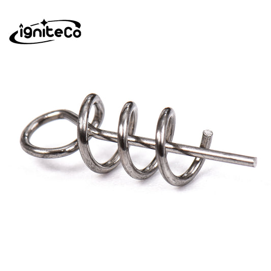 Soft Lure Spring Fishing Screw