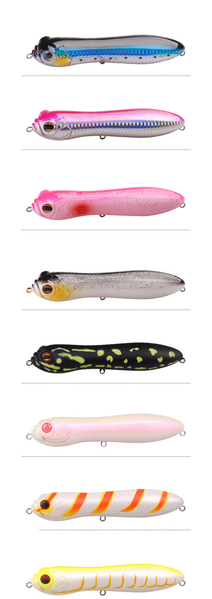 12.5cm/5inch pencil lure blank catfish rattle